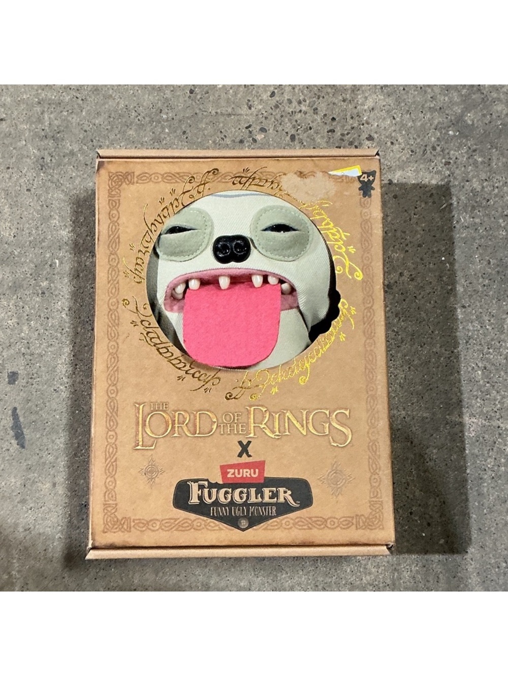 ZURU Fuggler Lord of the Rings Plush - Light Green with Pink Tongue